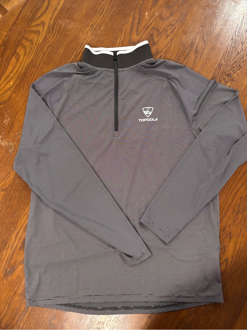 Under Armour Men's Brown and Black Golf Quarter-Zip Pullover